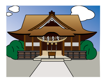 神社イラスト